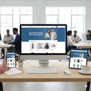 Sitio web con e-commerce completo