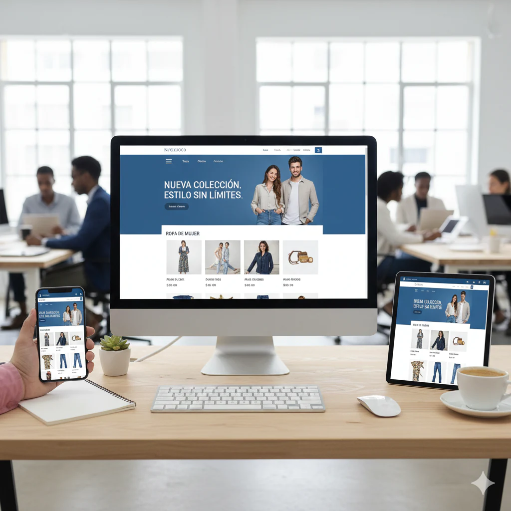 Sitio web con e-commerce completo